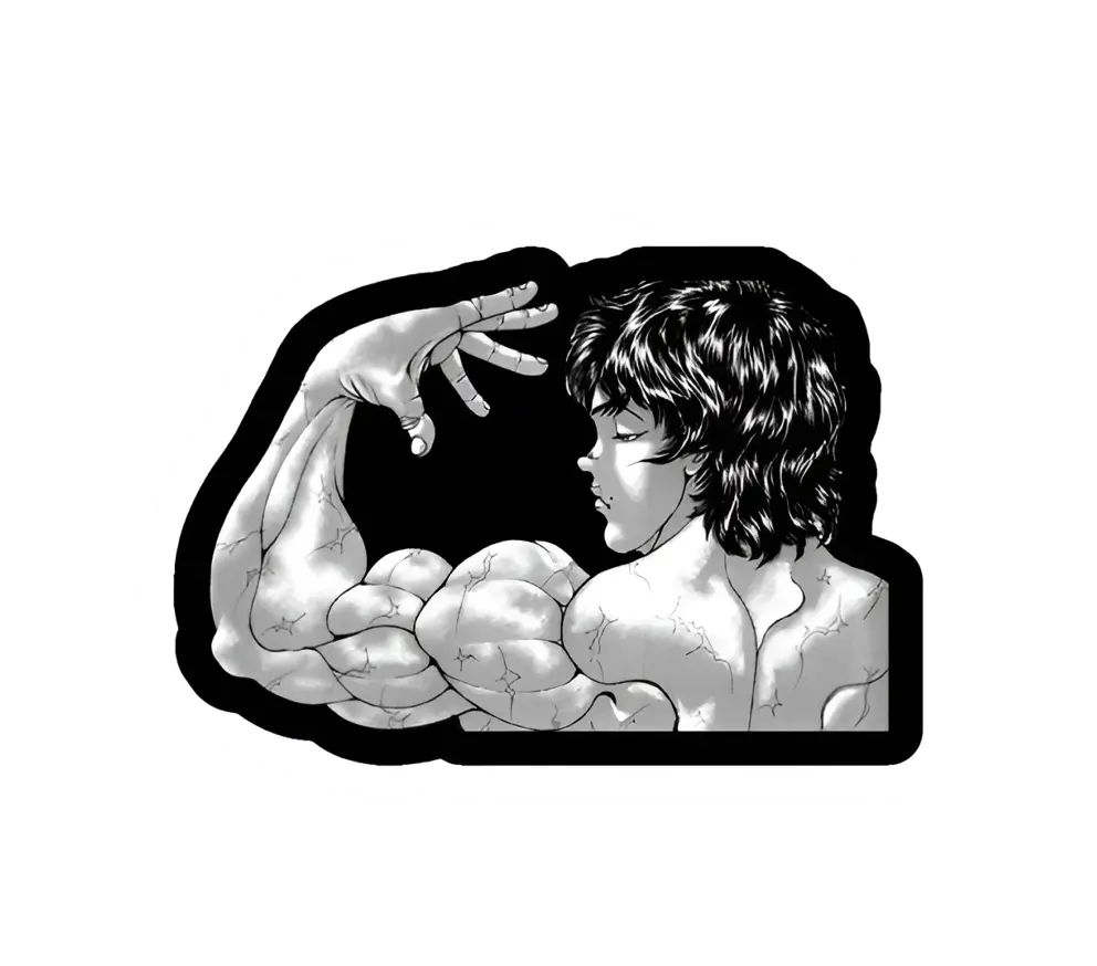 Baki Hanma Sticker