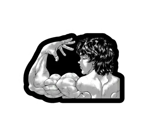Baki Hanma Sticker